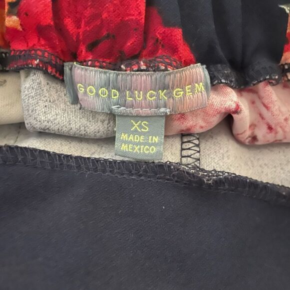 EUC Girl's Good Luck Gem Floral Shorts Size XS - Picture 2 of 6